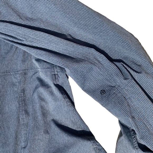 Lululemon Seawall Track Pant 2.0 Lightweight Travel in Heathered Black Gray - Picture 8 of 10